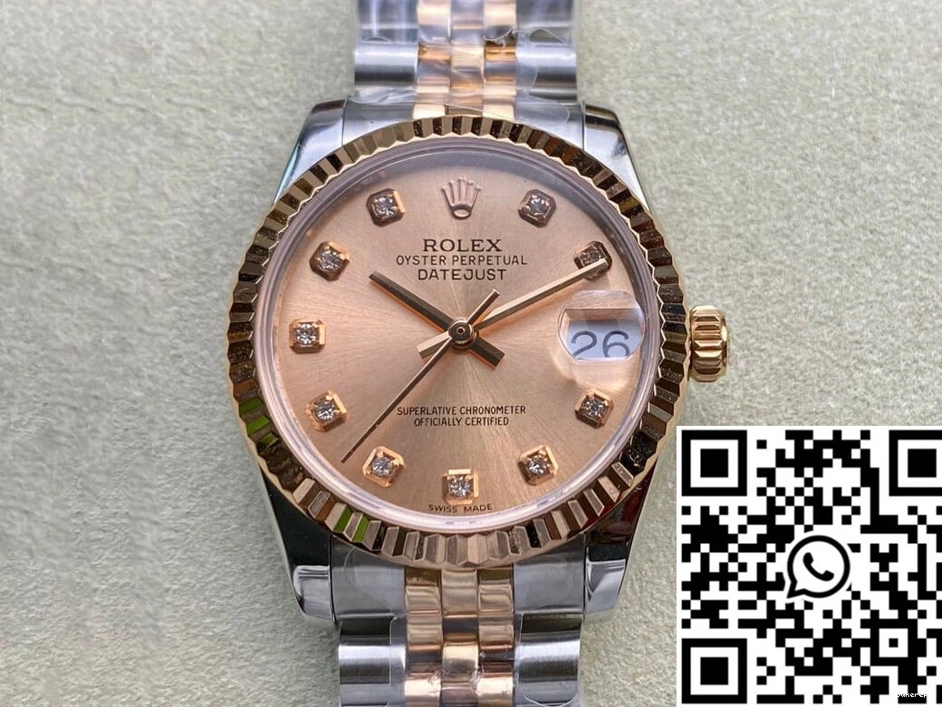 Factory Rose Datejust Rolex 31MM EW Gold M278271-0024 0331